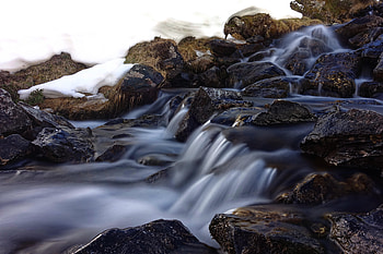 Nature, Stones, Waterfall, Flow, Thresholds HD wallpaper