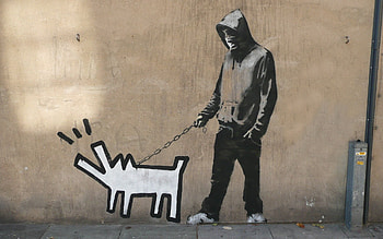 Choose Your Weapon, Banksy HD wallpaper