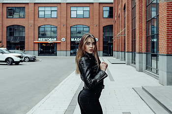 Black Clothing Girl, girls, model, black-dress HD wallpaper