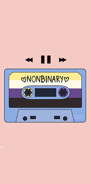 No binarismo, nobinario, bandera, LGBT HD phone wallpaper