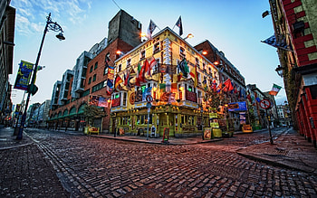 The Oliver St. John Gogarty bar, Dublin HD wallpaper