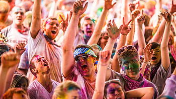 The Color Run, Party HD wallpaper