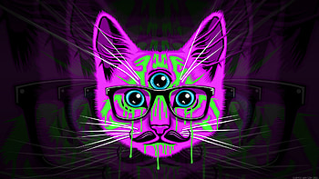 Trippy Illuminati HD wallpaper