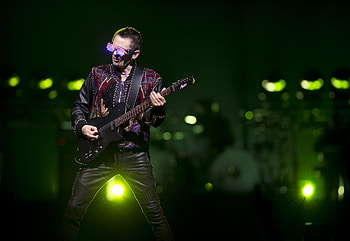 Muse band, Lasers, Cyborgs, Neon HD wallpaper