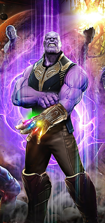 Artwork, Thanos HD phone wallpaper