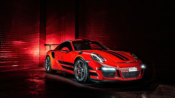 Porsche GT3RS Red , porsche-gt3, porsche, cars, behance, red HD wallpaper