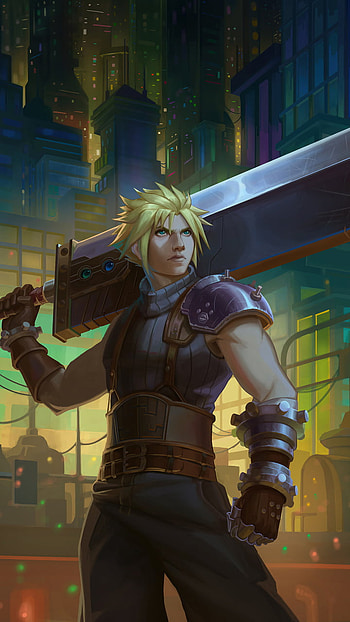 Cloud Strife, VII, Fantasy, Final HD phone wallpaper