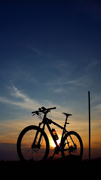 Mountain biking bliss, Stunning graphy, Artistic mountain bike, MTB wonders HD phone wallpaper