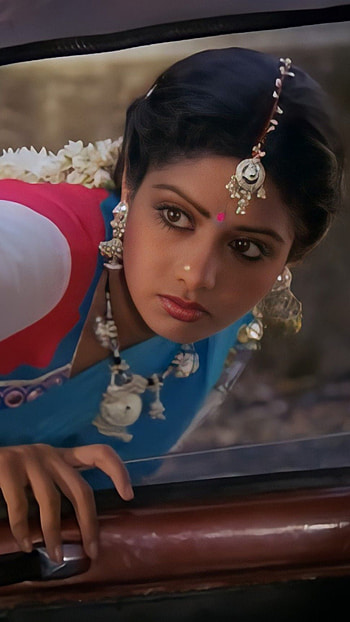 Sreedevi, bollywood actress, vintage HD phone wallpaper