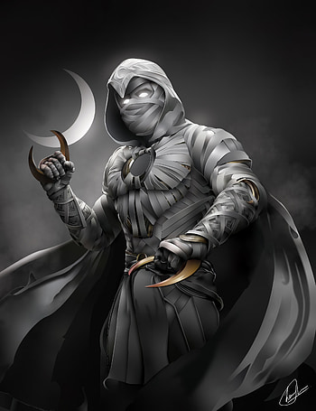 Moon Knight, Disneyplus, jakelockley, marvel, oscarisaac, khonshu, marvelcomics, stevengrant, marcspector HD phone wallpaper