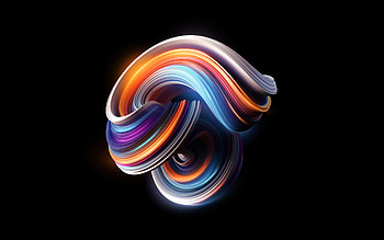 Colorful, curves, MI, stock, abstract HD wallpaper