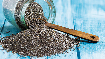 Chia seeds side effects, Potential risks, Digestive health, Moderation advice HD wallpaper