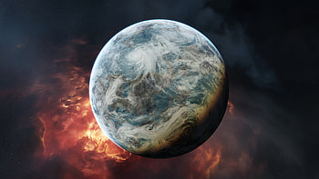 Sci-Fi Planet: Celestial Frontier, Sci Fi, planet HD wallpaper