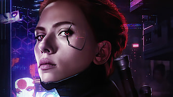 Black Widow Cyborg , black-widow, 2021-movies, movies, cyberpunk, cyborg, superheroes, artist, artwork, digital-art, behance HD wallpaper