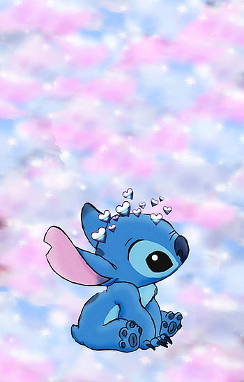 Stitch Background, Stitch Black HD phone wallpaper