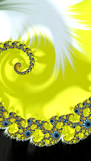 Trippy Psychedelic Fractal, Abstract, fractal HD phone wallpaper