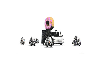 Banksy - </ HD wallpaper