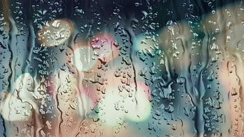 gentle rain, bg, abstract, wp, rain HD wallpaper