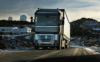 Renault Magnum, highway, 2010 trucks, LKW, cargo transport, 2010 Renault Magnum, french trucks, Renault HD wallpaper