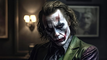 Joker Sitting Alone , joker, superheroes, artwork, digital-art, artist HD wallpaper
