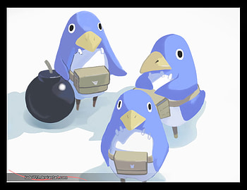 Prinny, cute, dood, disgaea HD wallpaper