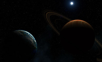 Stars, Planets, Universe, Ring HD wallpaper