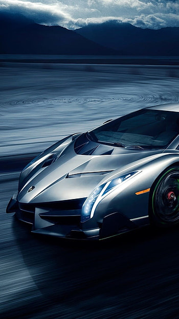 Lamborghini Car, Black Car HD phone wallpaper