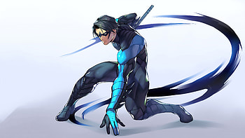 Nightwing 2020, nightwing, superheroes, artwork, artist, artstation HD wallpaper