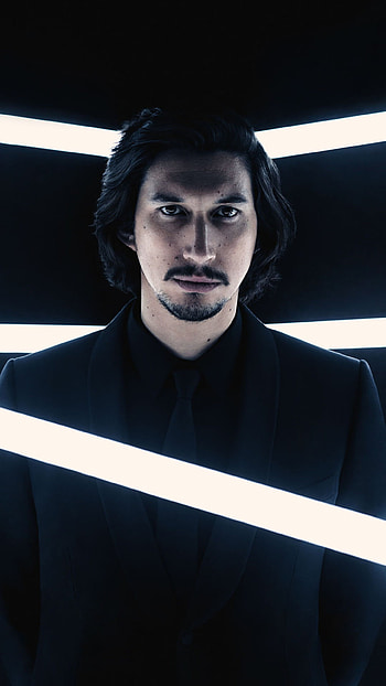 Adam Driver, Kylo Ren in British Vogue HD phone wallpaper