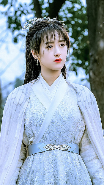 Huang meng ying, korean actress, model HD phone wallpaper
