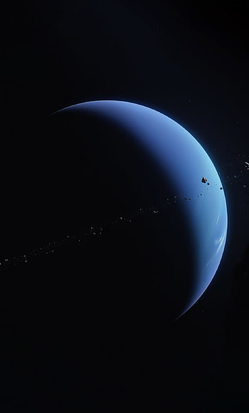 Neptune planet , High-definition, Captivating visuals, Cosmic beauty HD phone wallpaper