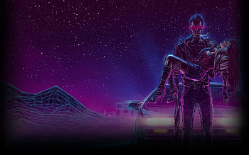 OutDrive Background Neon Lover HD wallpaper