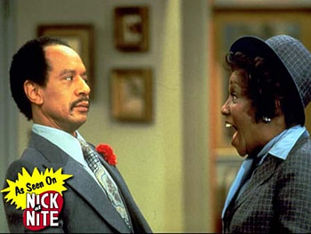 SHERMAN HEMSLEY & ISABEL SANFORD,'THE JEFFERSONS', action, tvshow, entertainment, usa HD wallpaper