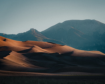Desert Dunes: Nature’s Majestic Sandscape, nature, desert HD wallpaper