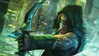 Green Arrow, arrow, superheroes, artwork, artstation HD wallpaper