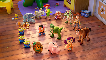 Toy Story characters, Animated adventure, Beloved franchise, Pixar magic HD wallpaper