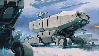 Star Destroyer, Sci Fi, Star Wars, Concept Art, Hoth (Star Wars) HD wallpaper