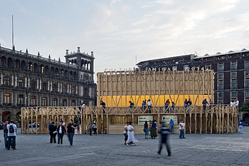 Zocalo (Constitution Square), Pavilion for the Culture Fair, Architectural design, Cultural event HD wallpaper