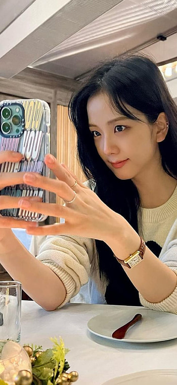 Jisoo, finger, face HD phone wallpaper