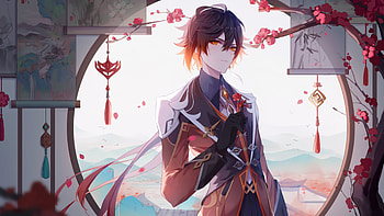 Zhongli, Genshin Impact HD wallpaper