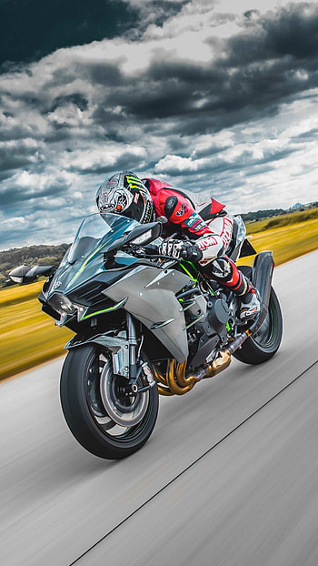 Kawasaki Ninja H2, Motorcycles HD phone wallpaper