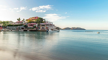 Paradise reopened, St Barths comeback, Financial Times feature, Caribbean charm HD wallpaper