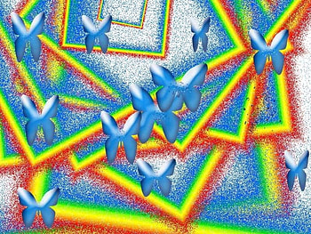 BUTTERFLY ABSTRACT, abstract, butterfly HD wallpaper