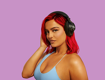 Bebe Rexha, JBL promotion, 2020 HD wallpaper