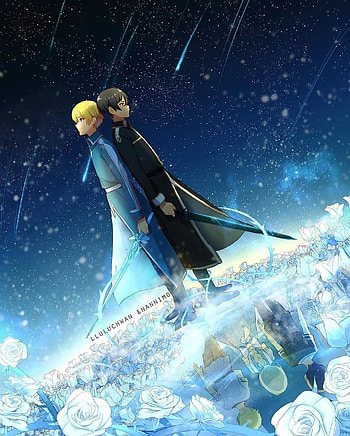 Mirror of memory, Eugeo, Kirito, Sword art online HD phone wallpaper