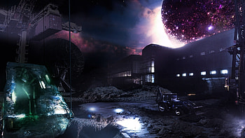 Landscape, Universe HD wallpaper
