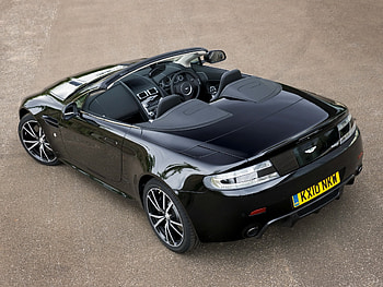 Auto, Aston Martin, Cars, View From Above, Style, Cabriolet, 2010, V8 HD wallpaper