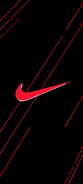 Nike Red, Black HD phone wallpaper