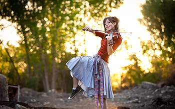 Lindsey Stirling, girls, happy, music, lindsey-stirling HD wallpaper