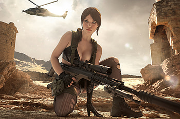 Quiet From Metal Gear Solid Cosplay, meta-gear-solid, games, cosplay, deviantart HD wallpaper